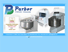Tablet Screenshot of parber.com